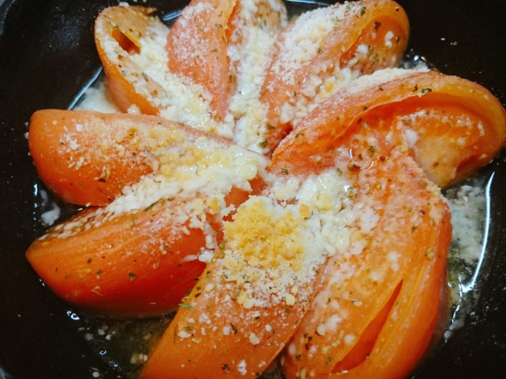 トマトのオーブン焼きの写真