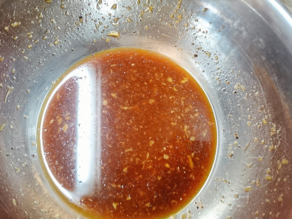 生姜焼きのタレの写真